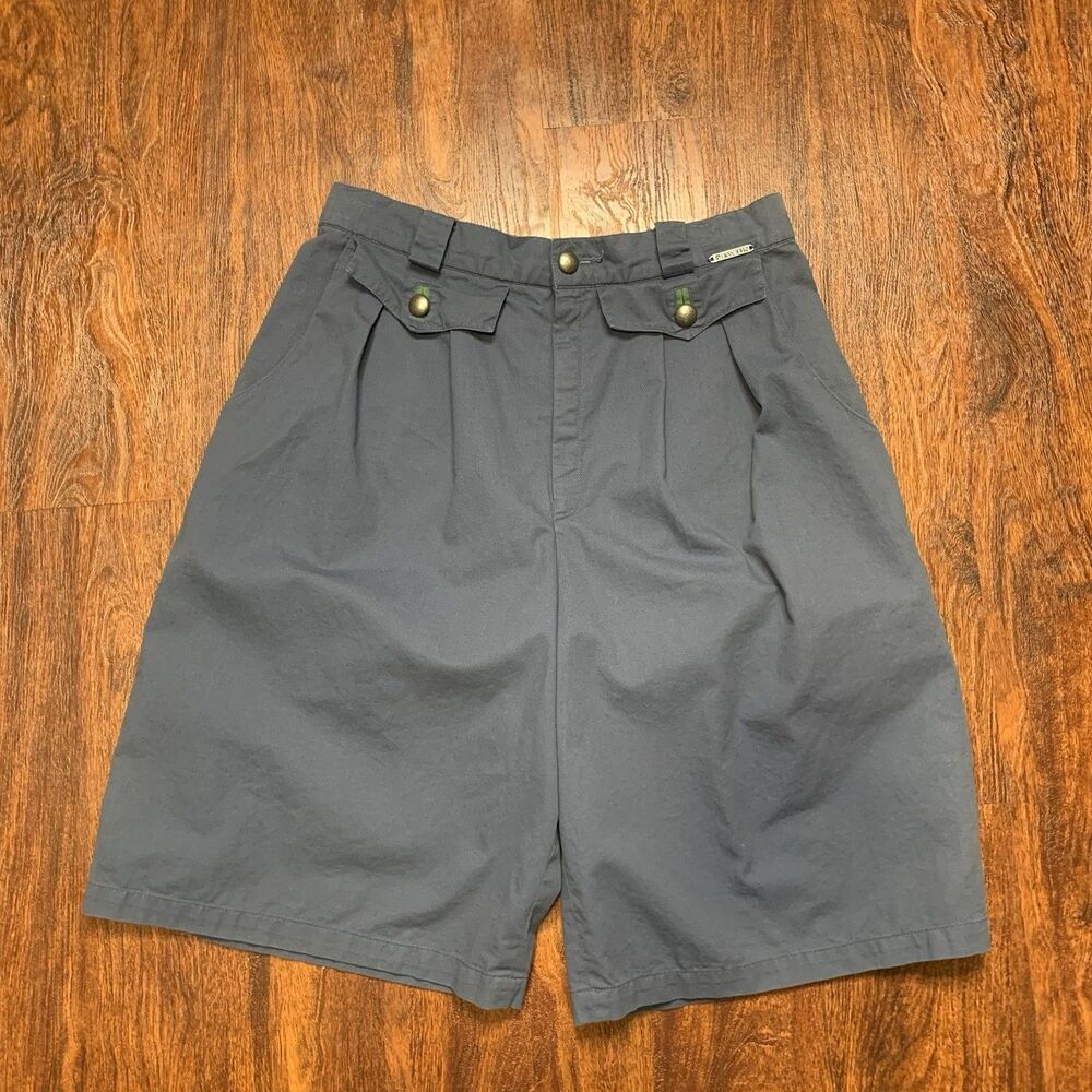Giesswein Austria Shorts Men’s Sz 42 Blue Cotton Bottoms
